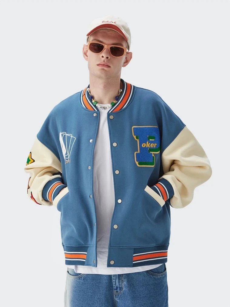 "Lucky" Vintage Baseball Jacket