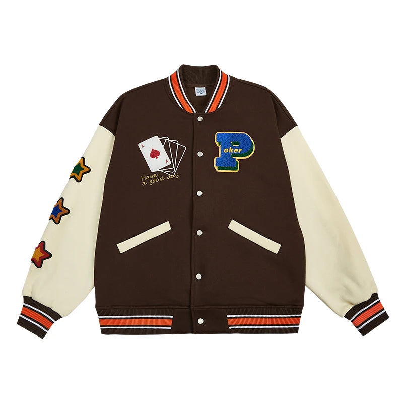 "Lucky" Vintage Baseball Jacket