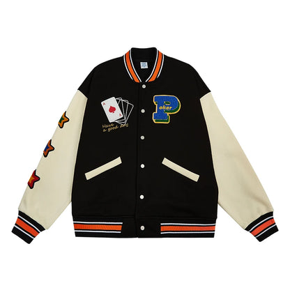 "Lucky" Vintage Baseball Jacket