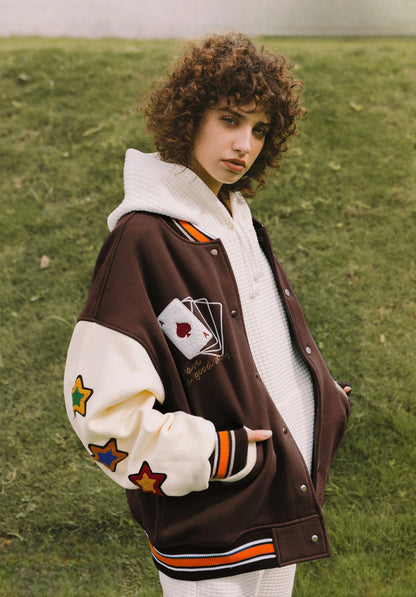 "Lucky" Vintage Baseball Jacket