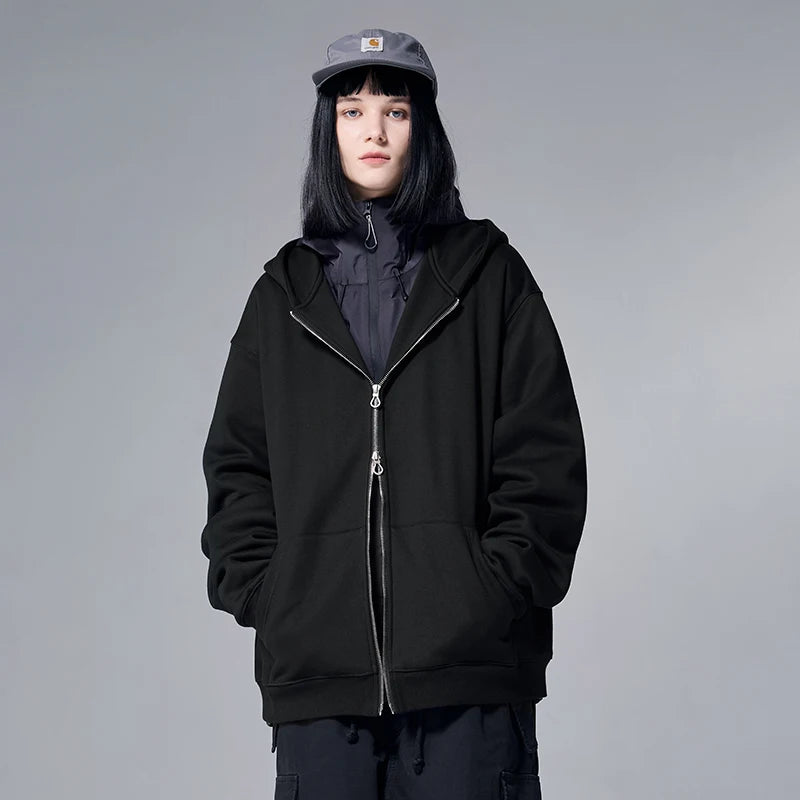 Zip-Up Winter Hoodie