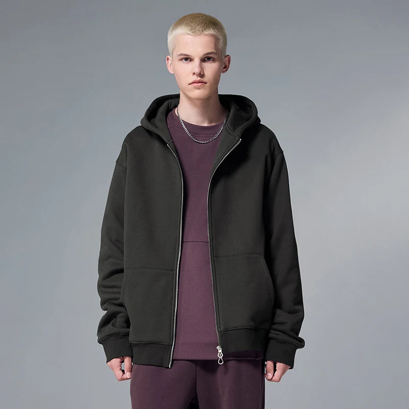 Zip-Up Winter Hoodie