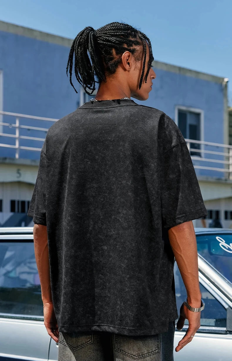 "5 Club" Oversized Streetwear Tee