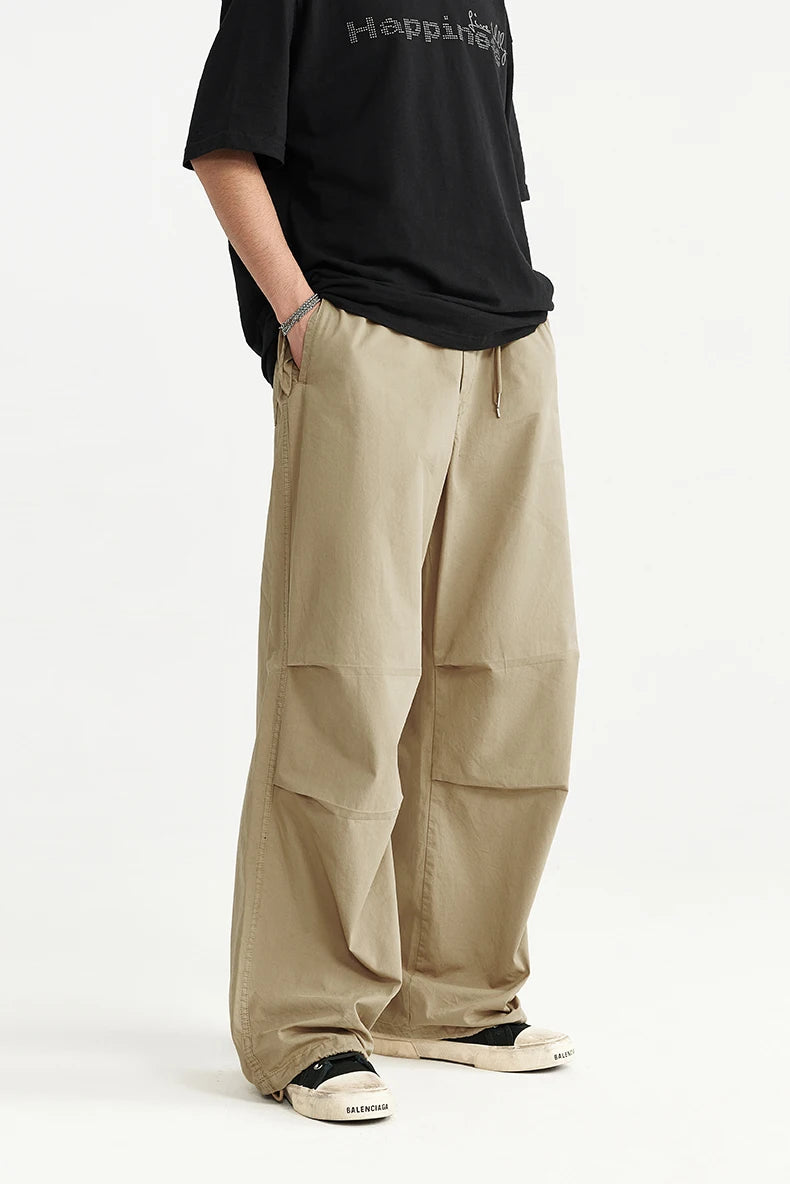 Baggy Parachute Cargo Pants