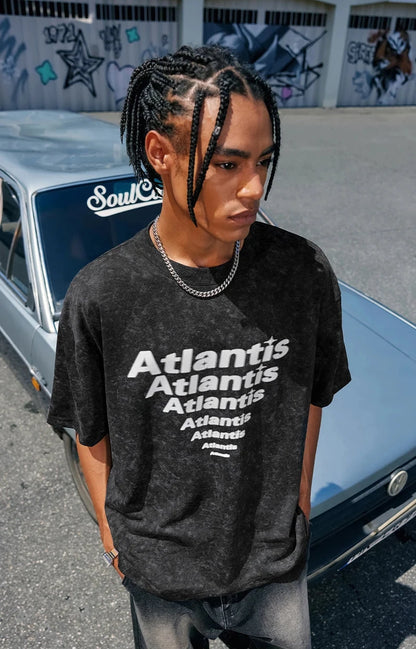 "Atlantis" Oversized Streetwear T-Shirt