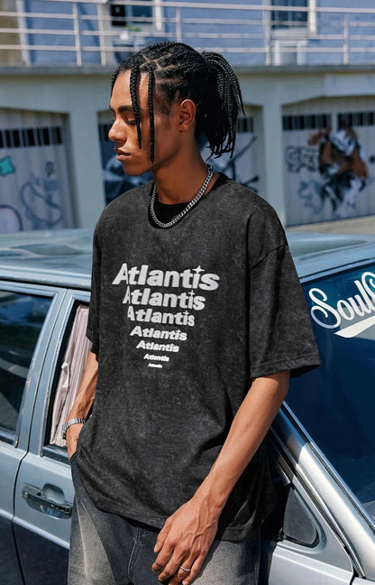 "Atlantis" Oversized Streetwear T-Shirt