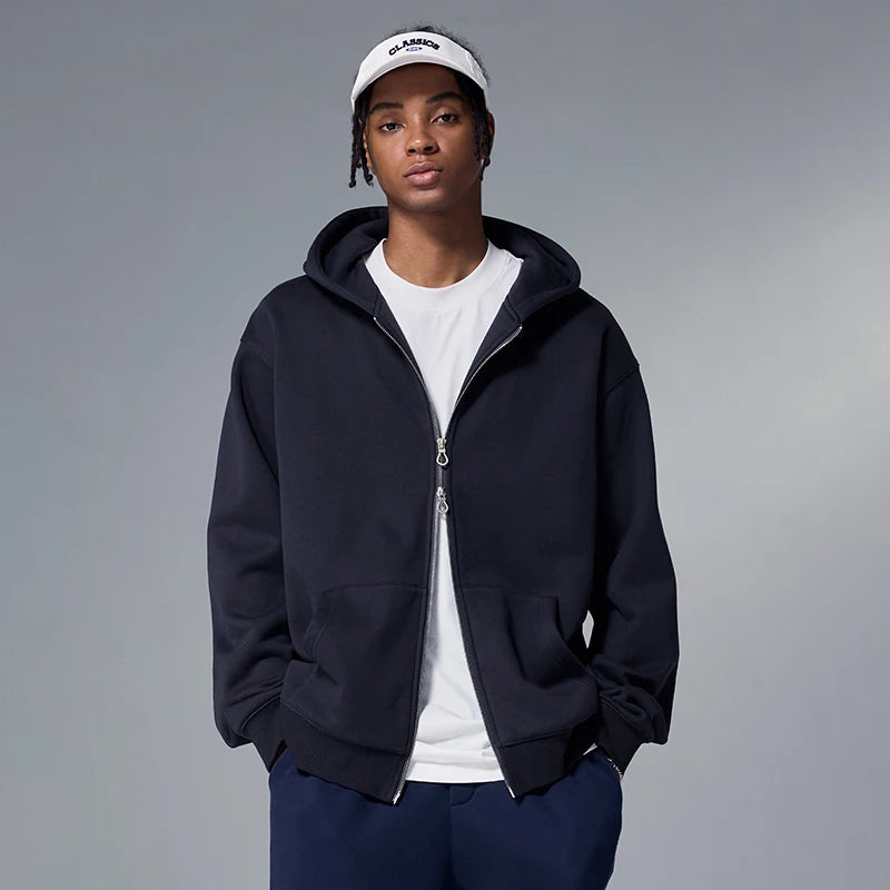 Zip-Up Winter Hoodie