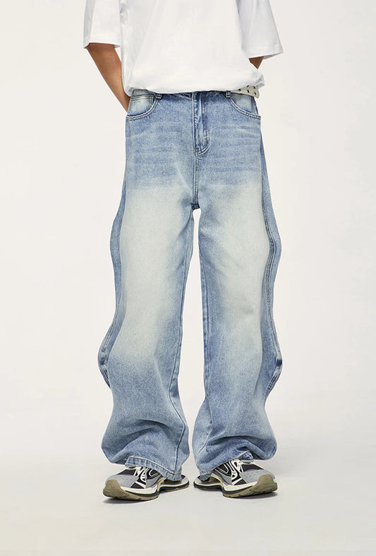 Vintage Denim Casual Jeans