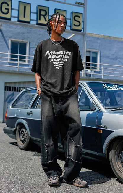 "Atlantis" Oversized Streetwear T-Shirt