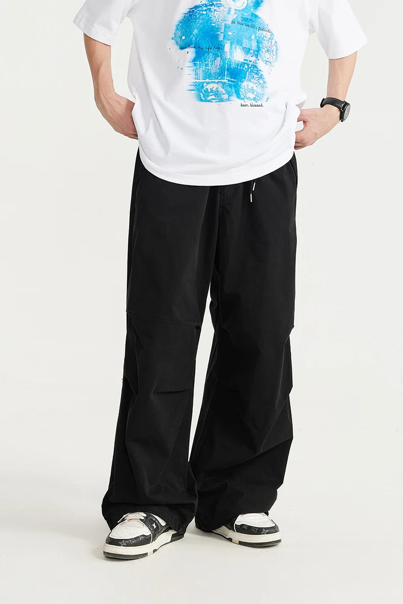 Baggy Parachute Cargo Pants