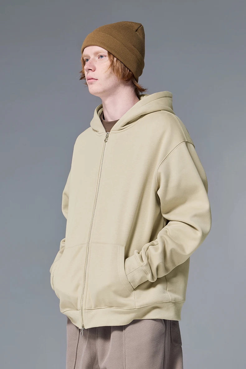 Zip-Up Winter Hoodie