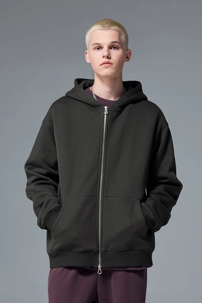 Zip-Up Winter Hoodie