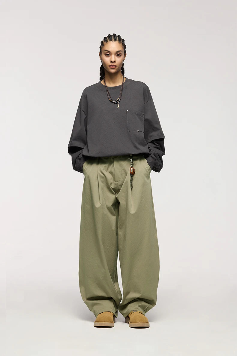 Loose Vintage Casual Pants