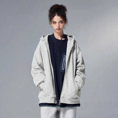 Zip-Up Winter Hoodie