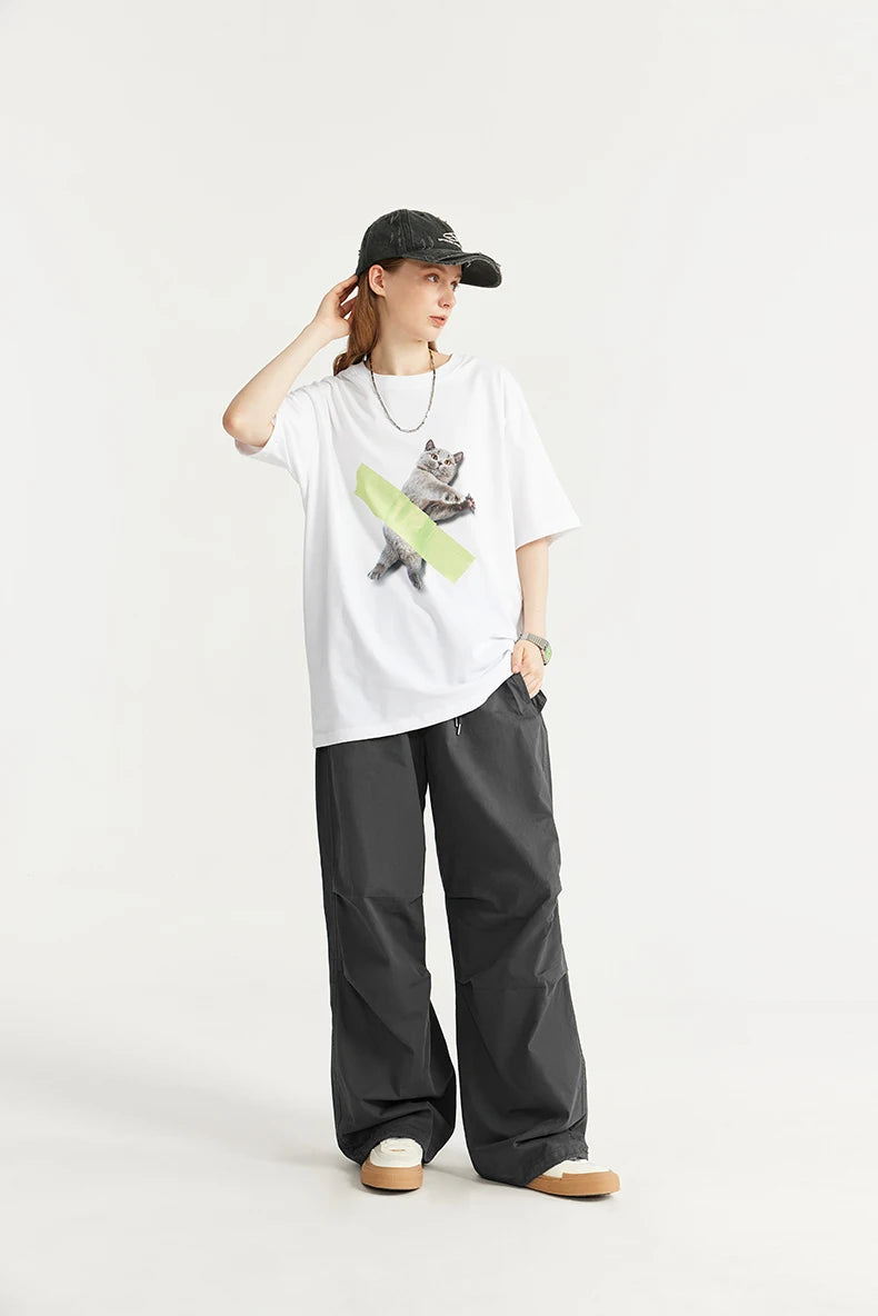 Baggy Parachute Cargo Pants